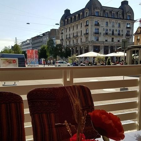 Aussicht von unserer Terasse