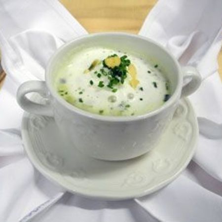 Leckere Suppe aus unserem Restaurant