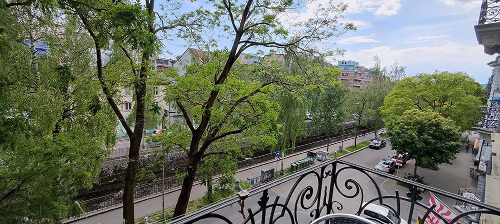 Aussicht vom Balkon Zimmer